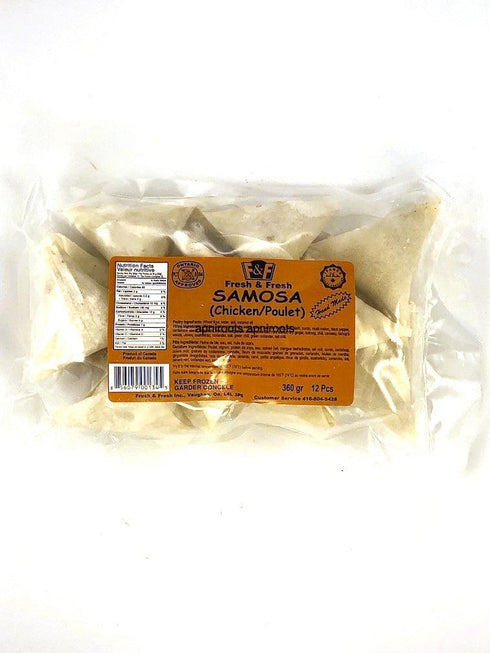 F&FSAMOSA CHICKEN360G - apniroots Grocery
