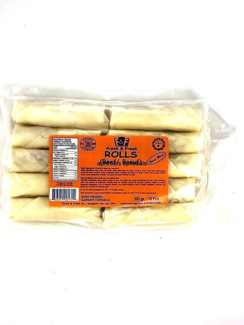 F&FSPRING ROLLS BEEF300G - apniroots Grocery