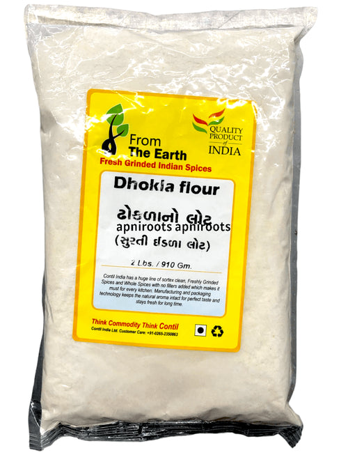 FTE DHOKLA FLOUR 2LBS - apniroots Grocery