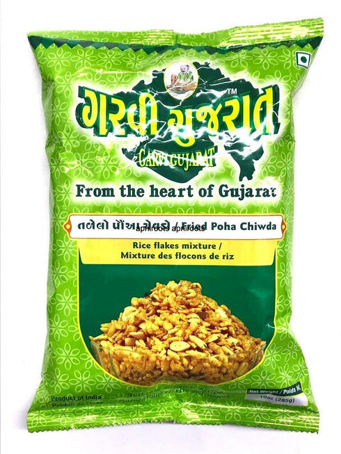 Garvi Gujrat FRIED POHA CHIWDA 285G - apniroots Grocery