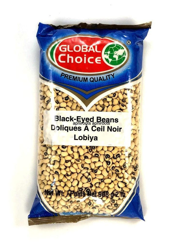 GLOBAL BLACK EYED BEANS 2LB - apniroots Grocery