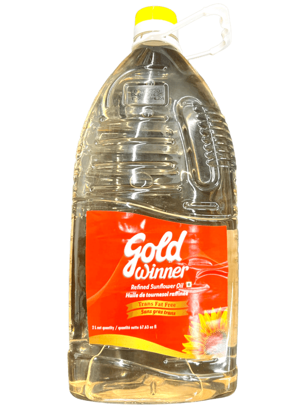 GOLD WINNER SUNFLWR OIL 2L - apniroots Grocery
