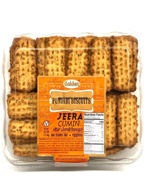 GOLDEN JEERA COOKIES2.5LB - apniroots Grocery
