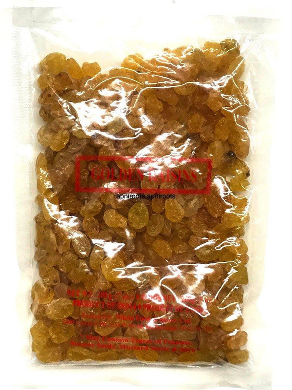 GOLDEN RAISINS_400GM - DEEP LARGE PACK - apniroots Grocery