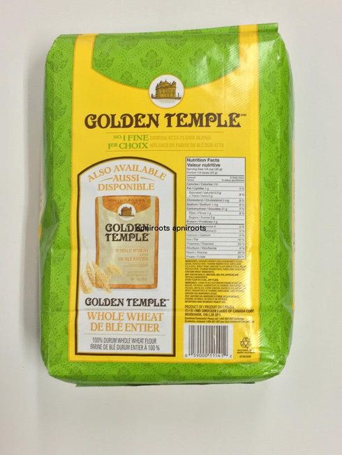 Golden Temple - Duram Atta (green)- 20lb - apniroots Grocery