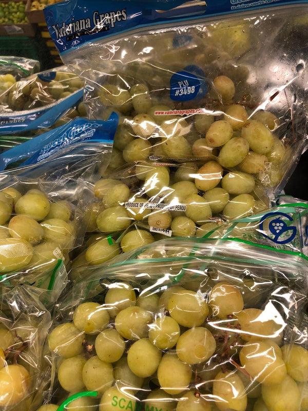 GRAPES GREEN - 1lb - apniroots Grocery