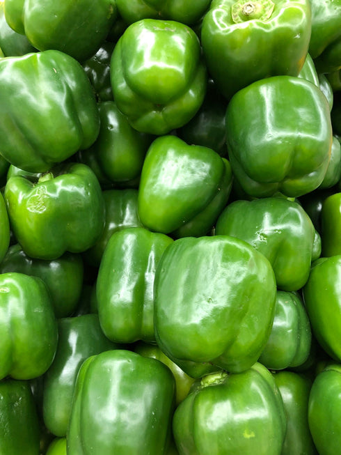 GREEN PEPPERS - 1lb | (3 pcs approx.) - apniroots Grocery