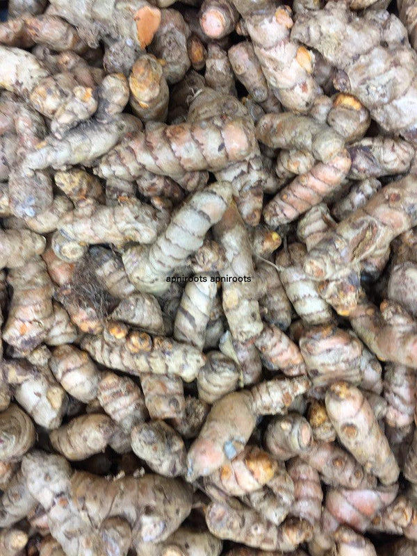 HALDI ORGANIC TURMERIC - 1LB | (5-6 pcs approx.) - apniroots Grocery