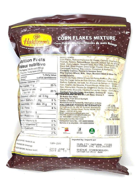 HALDIRAM CORN FLAKES MIX 350G - apniroots Grocery