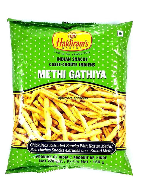 HALDIRAM METHI GATHIYA 150G - apniroots Grocery