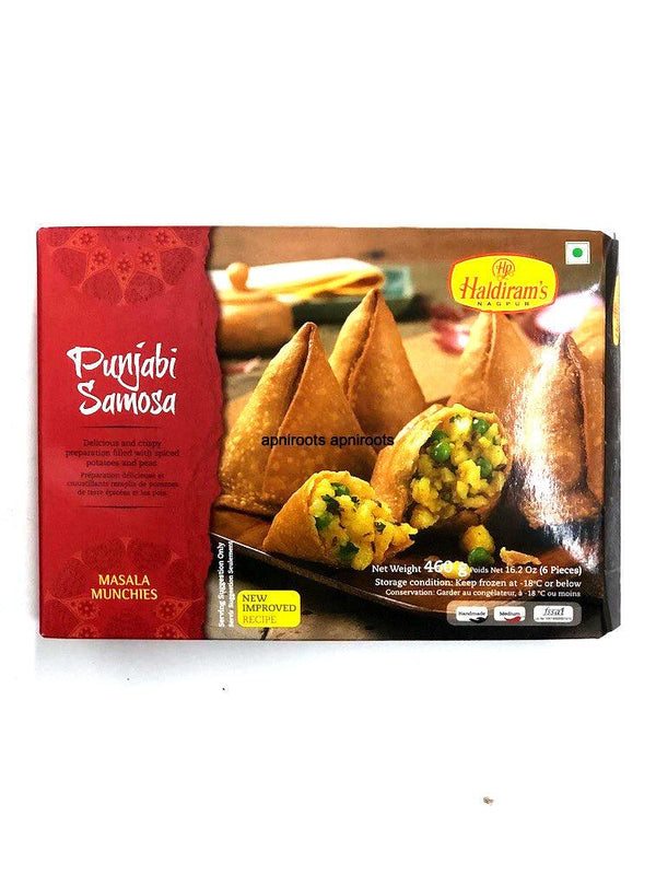 HALDIRAMS PUNJABI SAMOSA 460G - apniroots Grocery