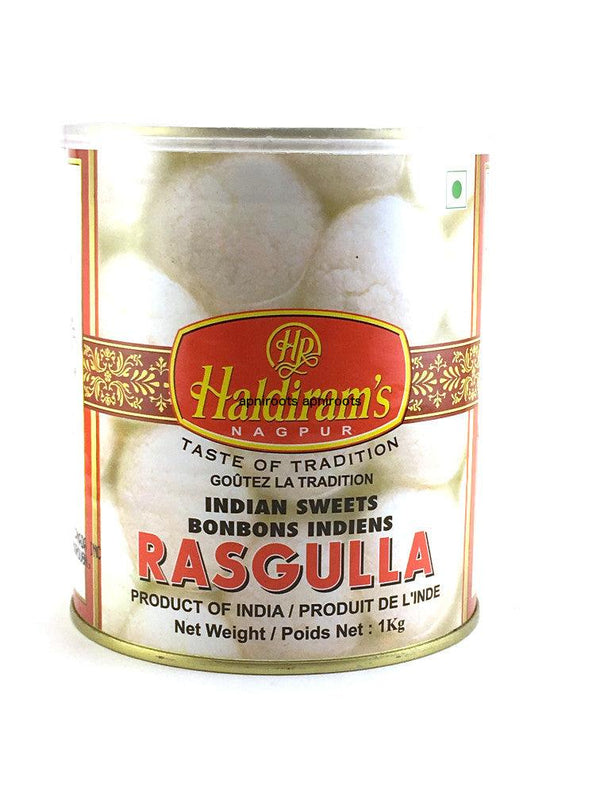 Haldirams - Rasgulla - 1kg - apniroots Grocery