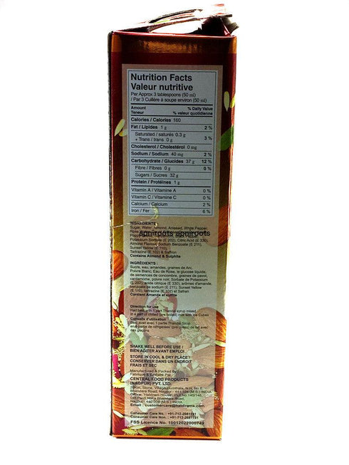 Haldirams - Thandai Syrup - 700ml - apniroots Grocery