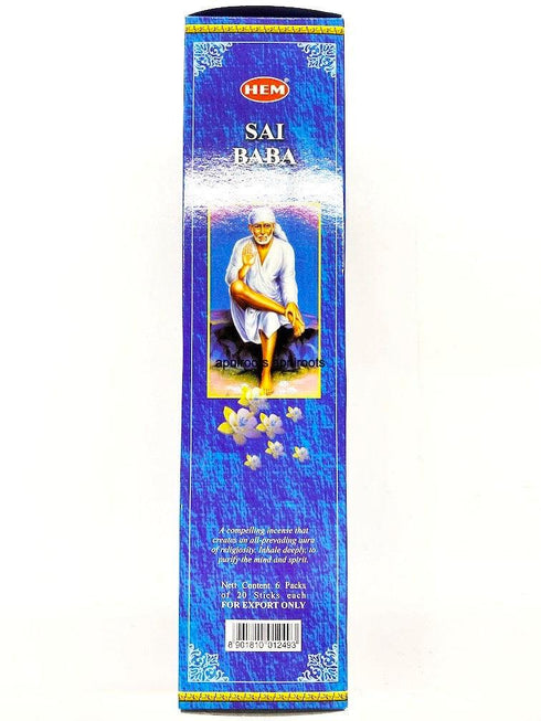 HEM DHOOP 6IN SAI BABA - apniroots Grocery