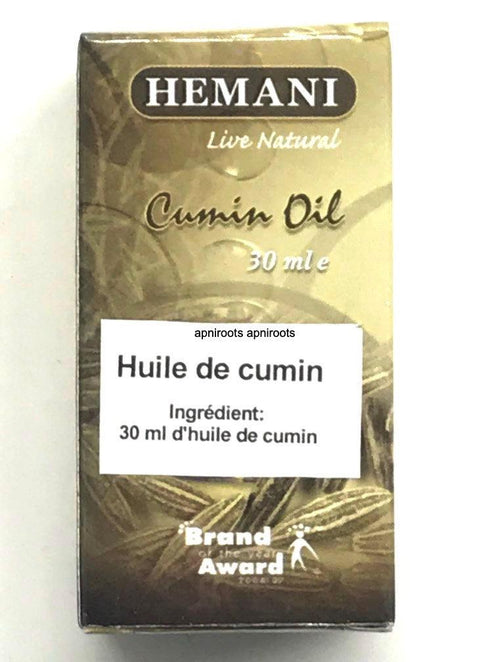 HEMANI 100%BLACK SEED OIL 60ML - apniroots Grocery