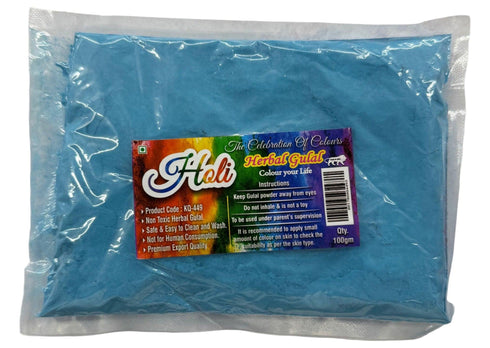 Holi color colour light blue - Gulal - apniroots Grocery