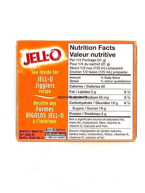 JELO ORANGE 85G - apniroots Grocery