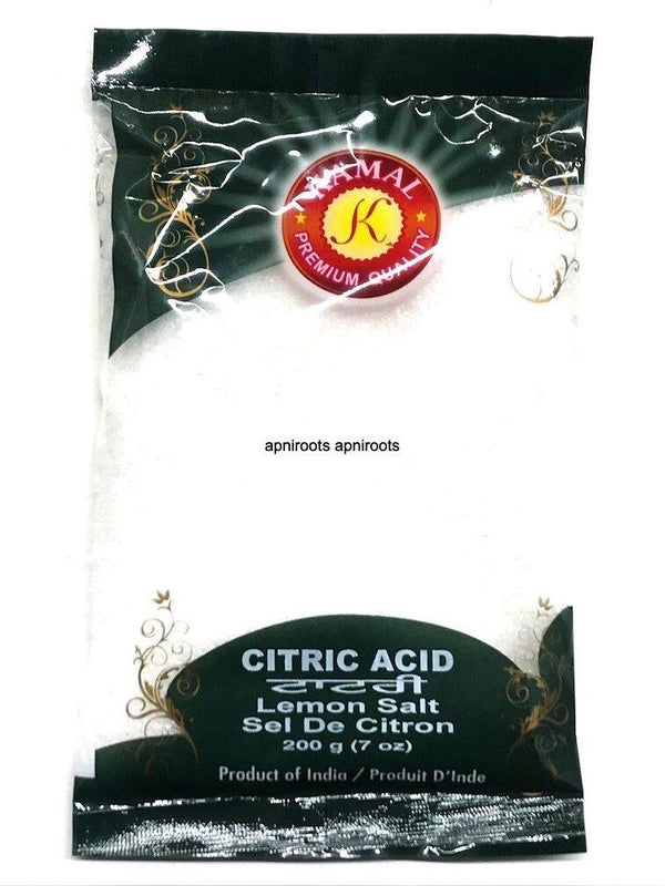 KAMAL CITRIC ACID 200G - apniroots Grocery