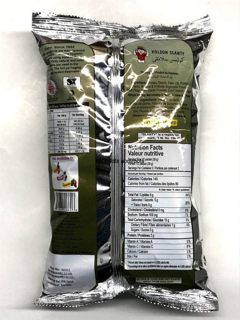 KOLSON SLANTY VEG 60GM - apniroots Grocery