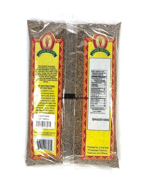 LAXMI CUMIN SEED 400 GM - apniroots Grocery