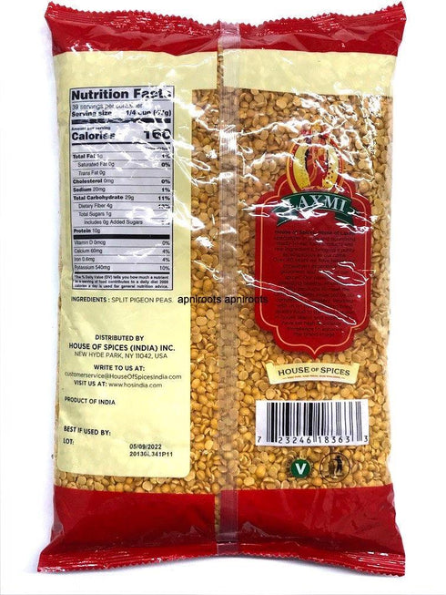 LAXMI DRY TOOR DAL4LB - apniroots Grocery
