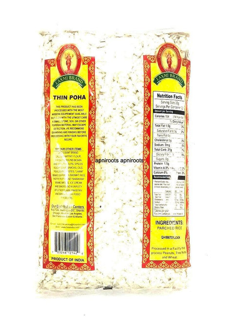 LAXMI POHA THIN 800GM - apniroots Grocery