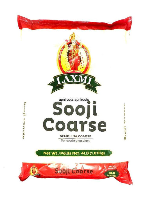 LAXMI SOOJI COARSE 4LB - apniroots Grocery