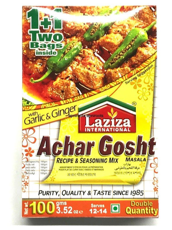 LAZIZA ACHAR GOSHT 100G - apniroots Grocery