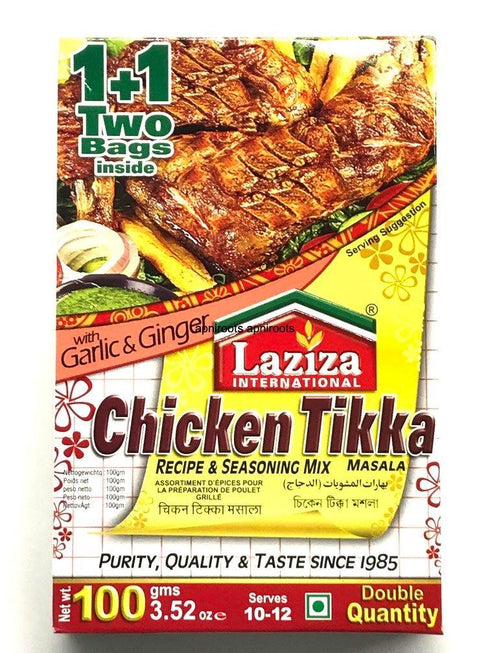 LAZIZA CHICKEN TIKKA 100G - apniroots Grocery