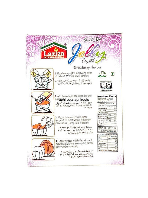 LAZIZA JELLY STRAWB 85G - apniroots Grocery