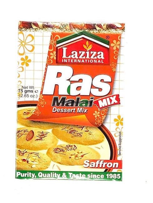 LAZIZA RASMALAI SAFFRON 75G - apniroots Grocery