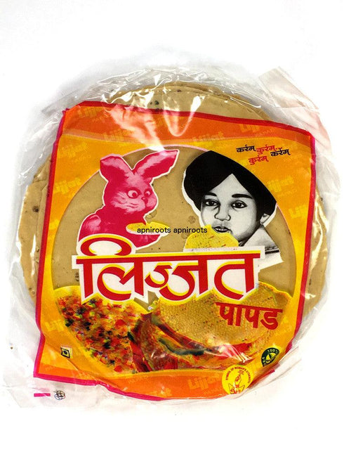 Lijjat - Udad Papad - 200gm - apniroots Grocery
