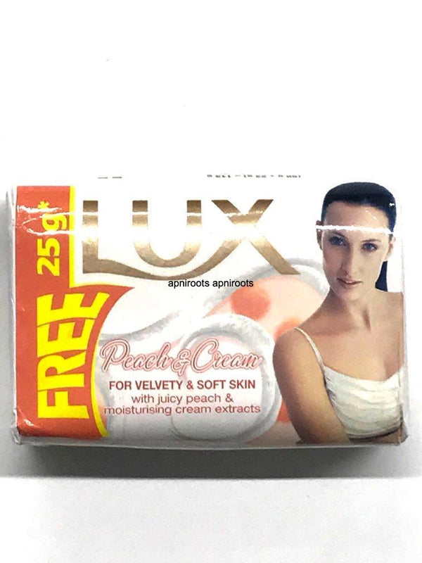 LUX_PEACH & CREAM SOAP-100GM - apniroots Grocery
