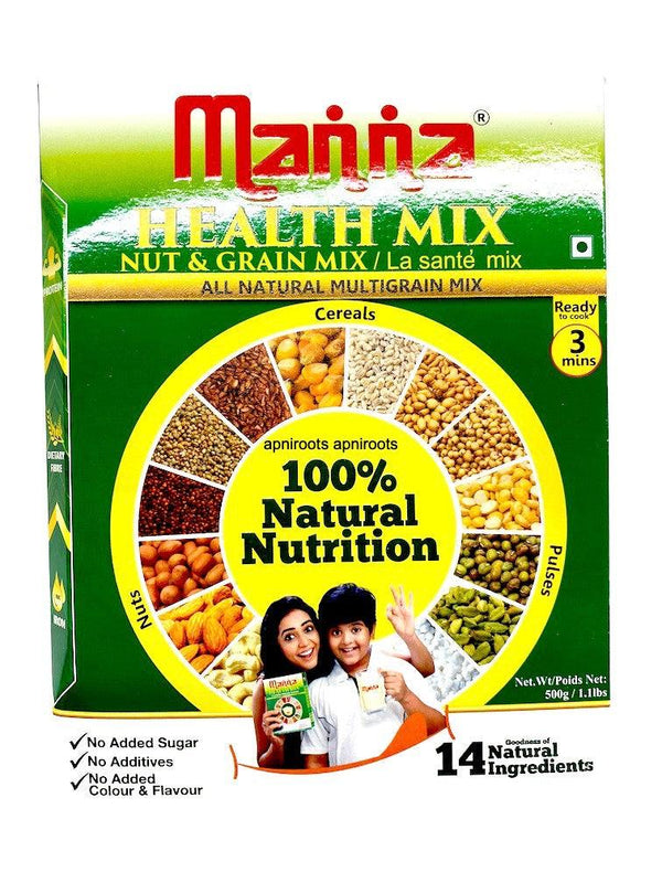 MANNA HEALTH MIX 500GM - apniroots Grocery
