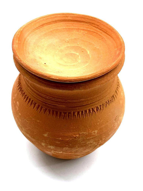 Matki Small With Lid 3.5Inch - apniroots Grocery
