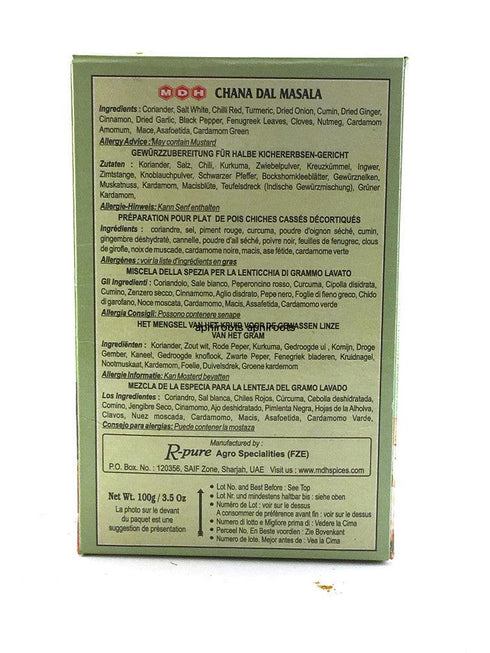 Mdh - Chana Dal Masala - 100gm - apniroots Grocery