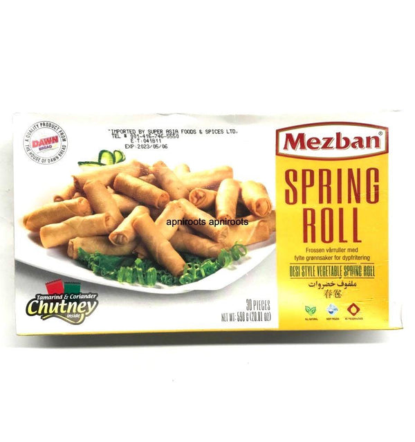 MEZABAN SPRING ROLL 30PCS - apniroots Grocery