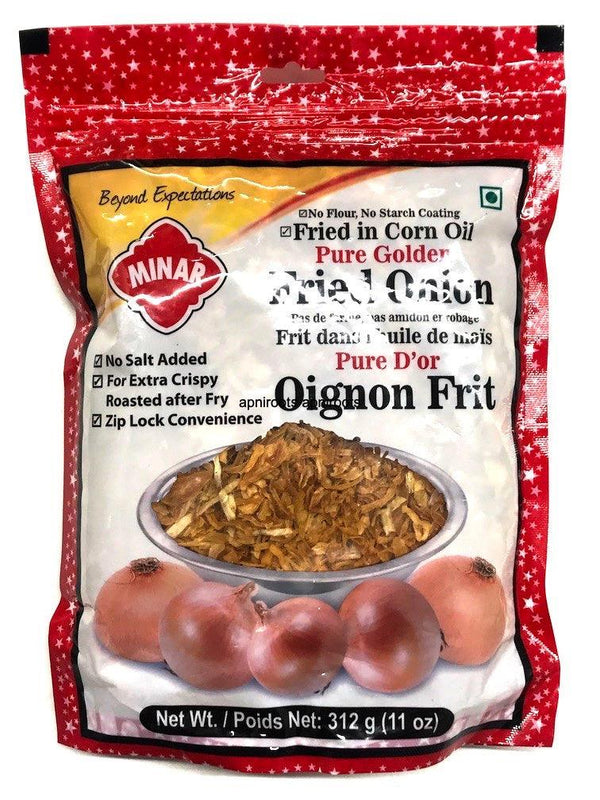 MINAR FRIED ONION 312GM - apniroots Grocery