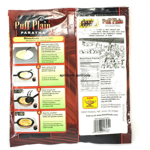 Mirch Masala - Puff Plain Paratha - 400gm 5 - apniroots Grocery
