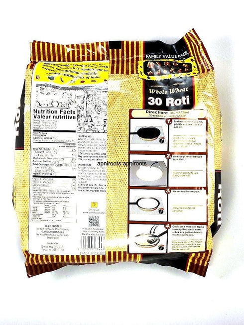 MIRCH MASALA W.W. 30 ROTI - apniroots Grocery