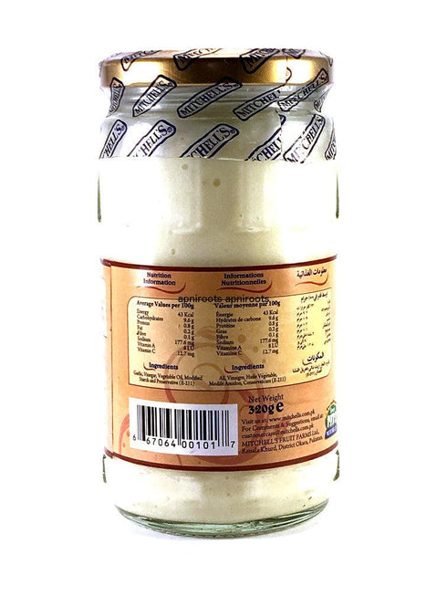 Mitchells - Garlic Paste - 320gm - apniroots Grocery