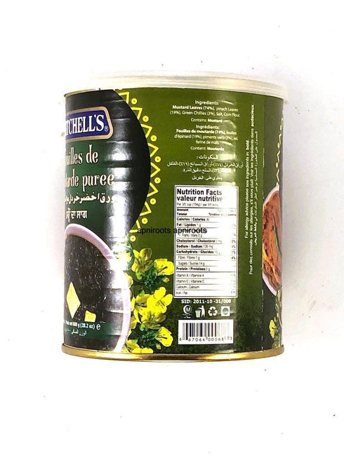 MITCHELLS SAAG 800G - apniroots Grocery