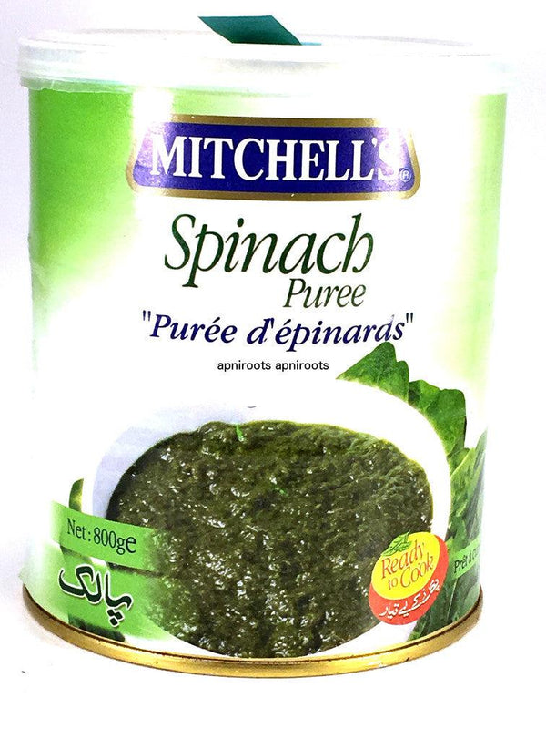 Mitchells - Spinach Puree - 800gm - apniroots Grocery