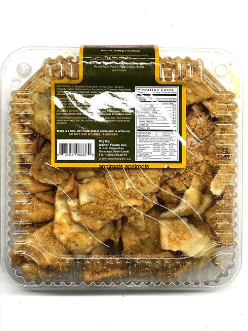 MOM MADE CHAT PAPDI 300GM - apniroots Grocery