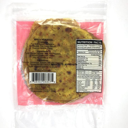 Mom Made - Spicy Paratha - 400gm - apniroots Grocery