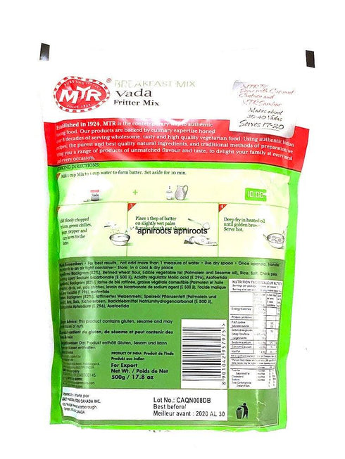 MTR VADA 1LB - apniroots Grocery