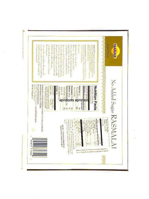 NANAK NO SUGAR RASMALAI - apniroots Grocery