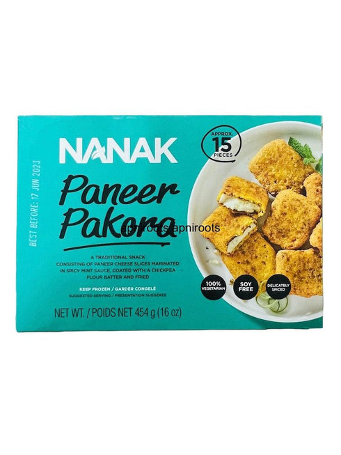 NANAK PANEER PAKORA-454GM - apniroots Grocery