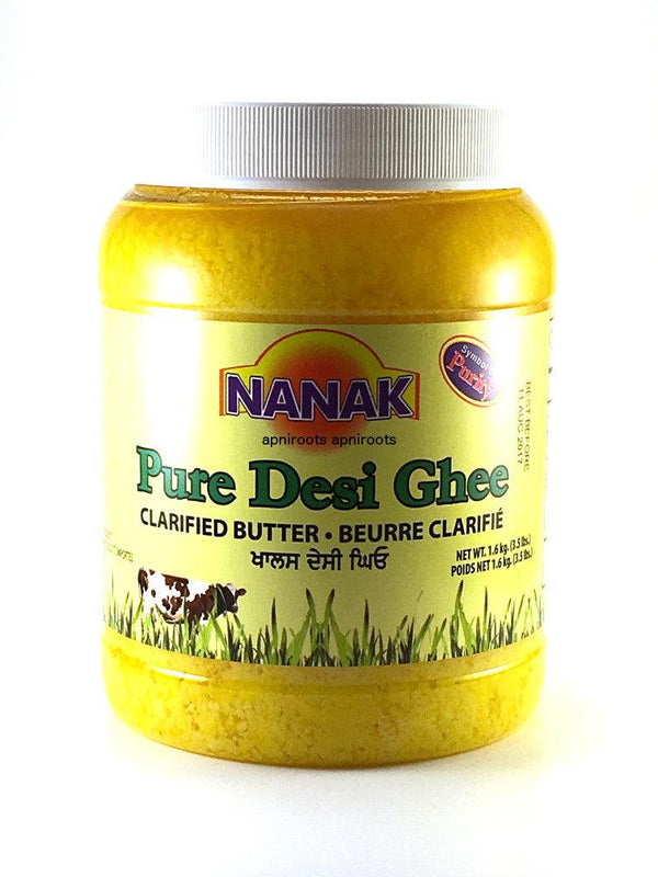 Nanak - Pure Desi Ghee Clarified Butter - 3.5lb - apniroots Grocery