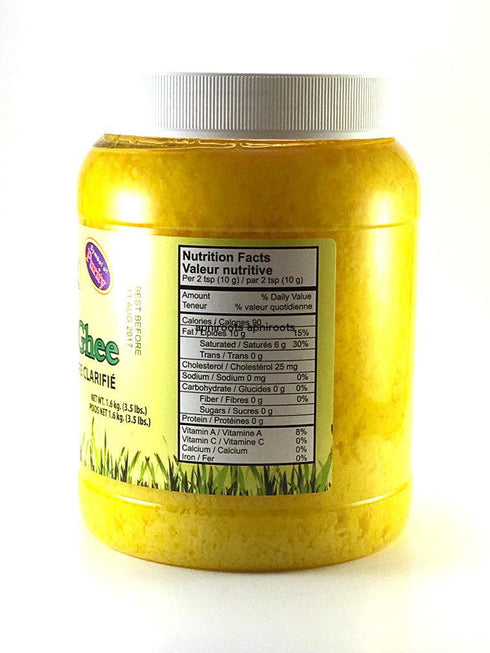 Nanak - Pure Desi Ghee Clarified Butter - 3.5lb - apniroots Grocery